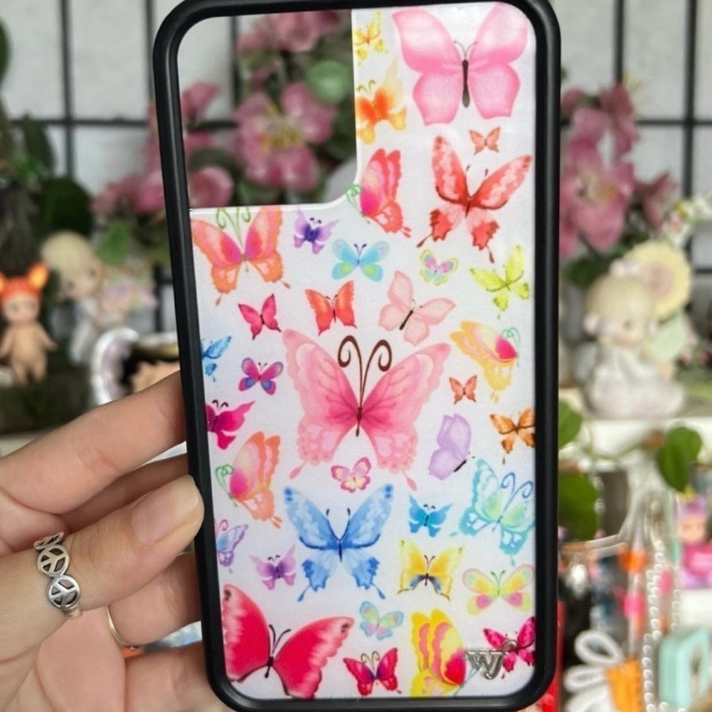 wildflower butterfly case iphone 12 pro max